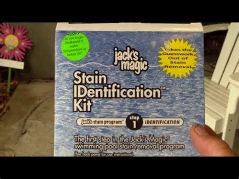 Jack's Magic Stain ID DHST: The Stain Remover Trusted by Professionals